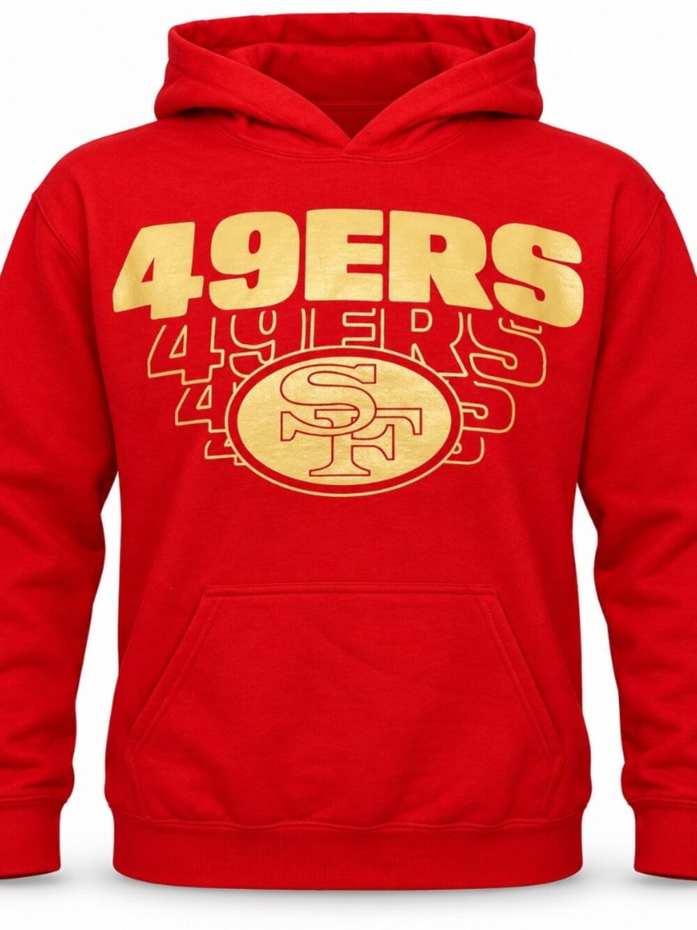 San Francisco 49ers NFL Junk Food Flea Market Women's Hoodie NWT